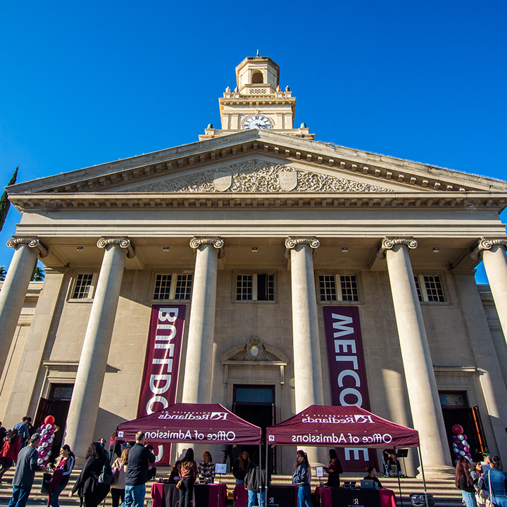 Admitted student day - Admissions event at Redlands